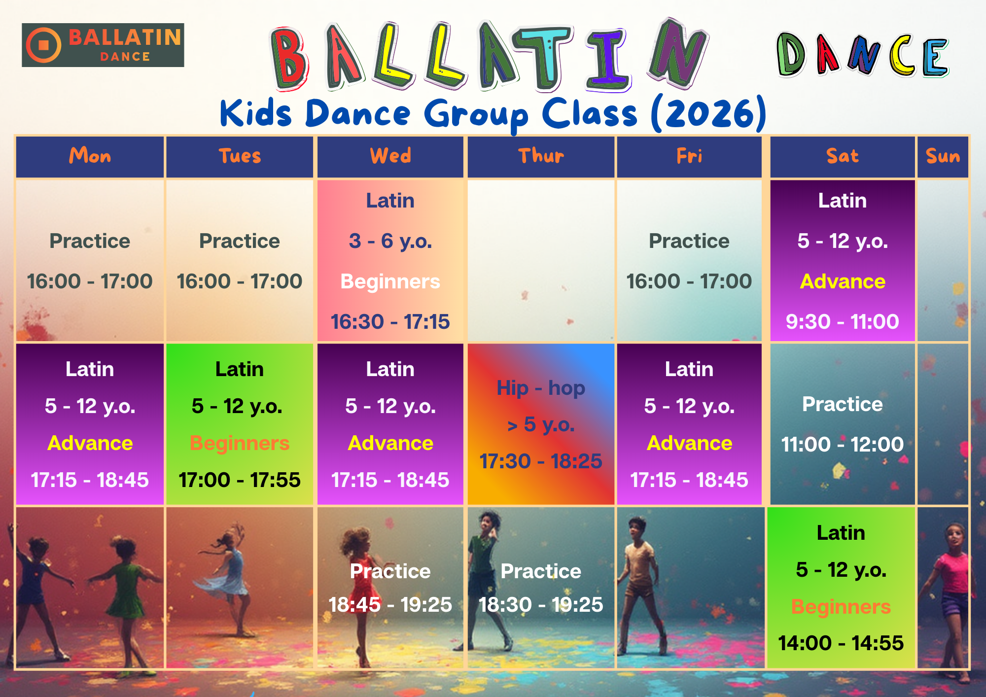 Ballatin Schedule - (Kid) - 2026.01-06 Eng